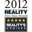 2012 Reality Five Star Award