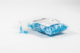 Phosphoric Acid Etchant Disposable Syringe Tips-125 (Light Blue Disposable Tips - голубые канюли для протравки - 125 шт/уп)